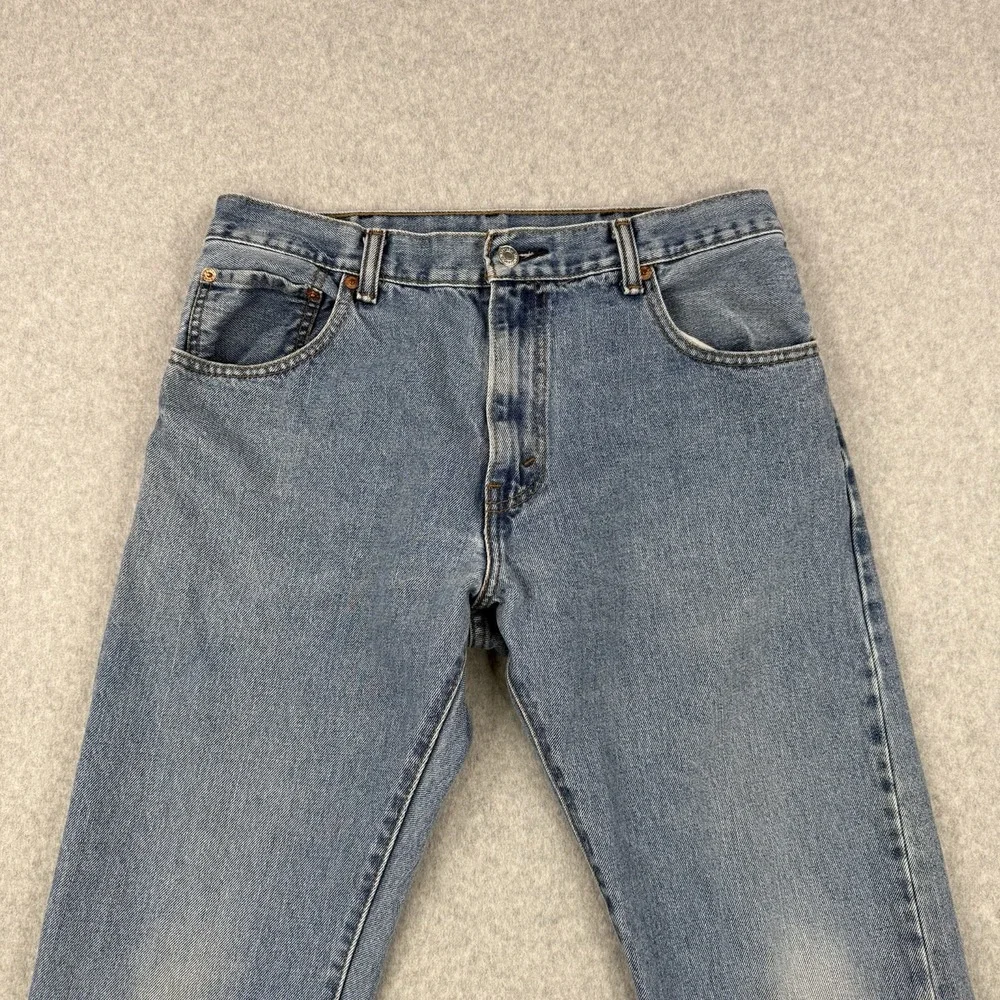 Vintage Levis‎ Jeans Mens 33x29 Blue Y2K 517 Bootcut Denim Western Cotton